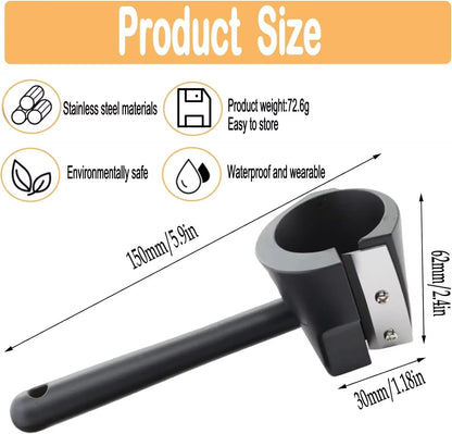 Vegetables Curler Stainless Steel Sacapuntas Para Vegetales Spiral Funnel Flower Roller Creative Fruit Carving Salad Veg Slicer