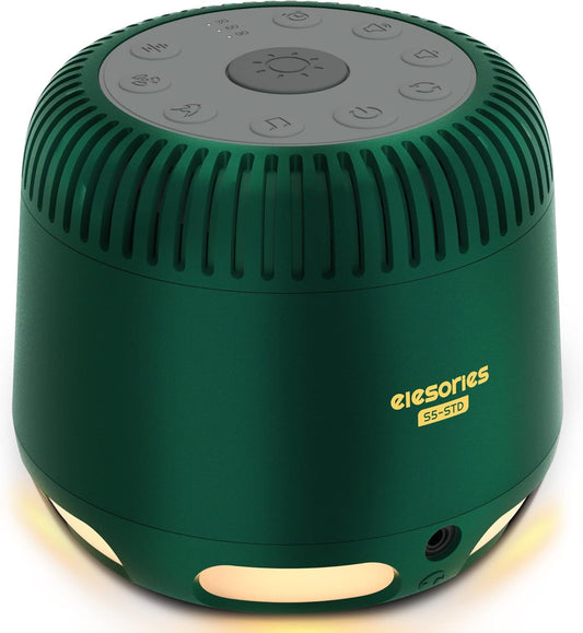 Sound Machine,  White Noise Machine with Adjustable Baby Night Light & Wireless Speaker, 24 Soothing Sounds Including White Noise/Fan Sounds/Nature Sounds/Lullaby for Nursery Office Home