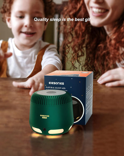 Sound Machine,  White Noise Machine with Adjustable Baby Night Light & Wireless Speaker, 24 Soothing Sounds Including White Noise/Fan Sounds/Nature Sounds/Lullaby for Nursery Office Home