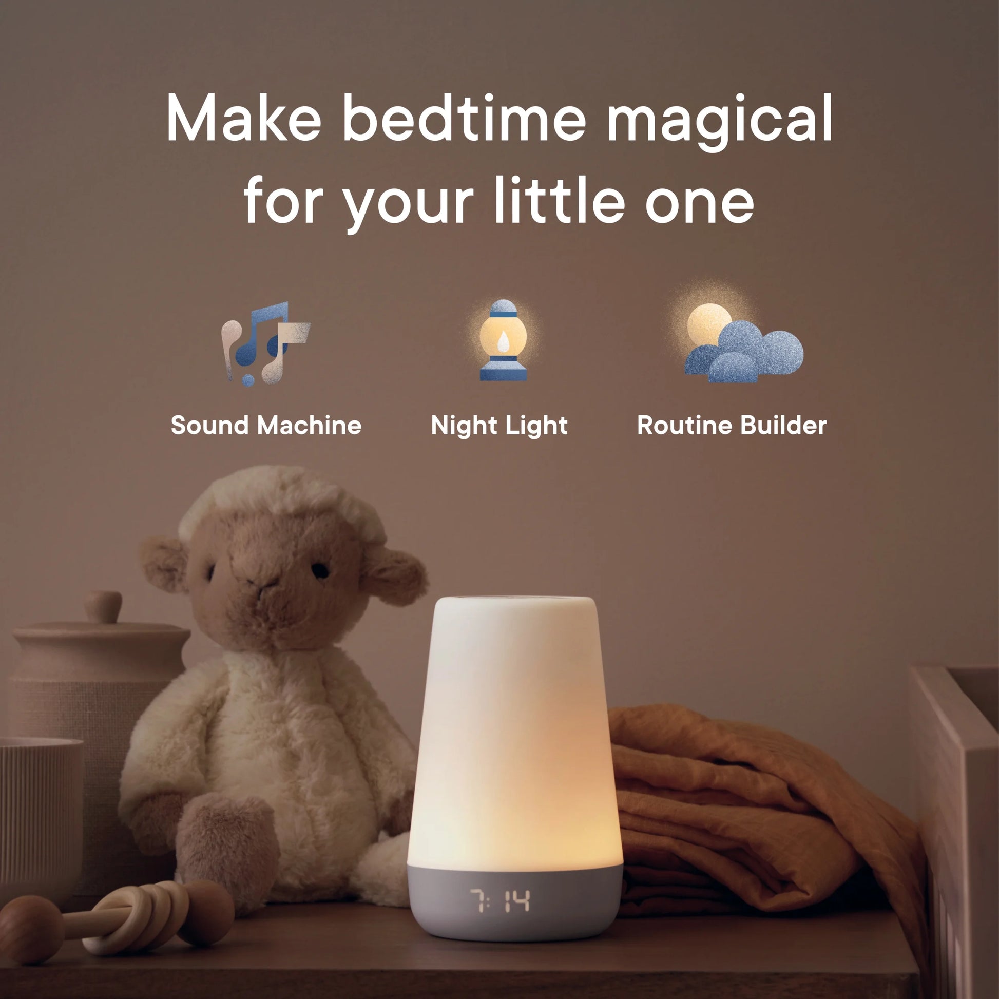 Rest 2Nd Gen All-In-One Sleep Assistant, Nightlight & Sound Machine